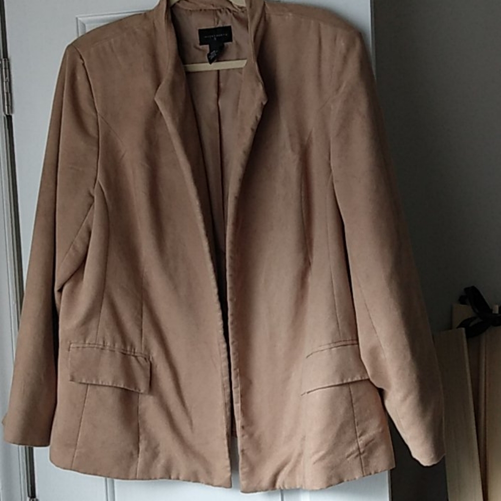 Suede Blazer